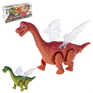 Brinquedo Dinossauro Braquiossauro com Asas, Luz e Som - Art Brink