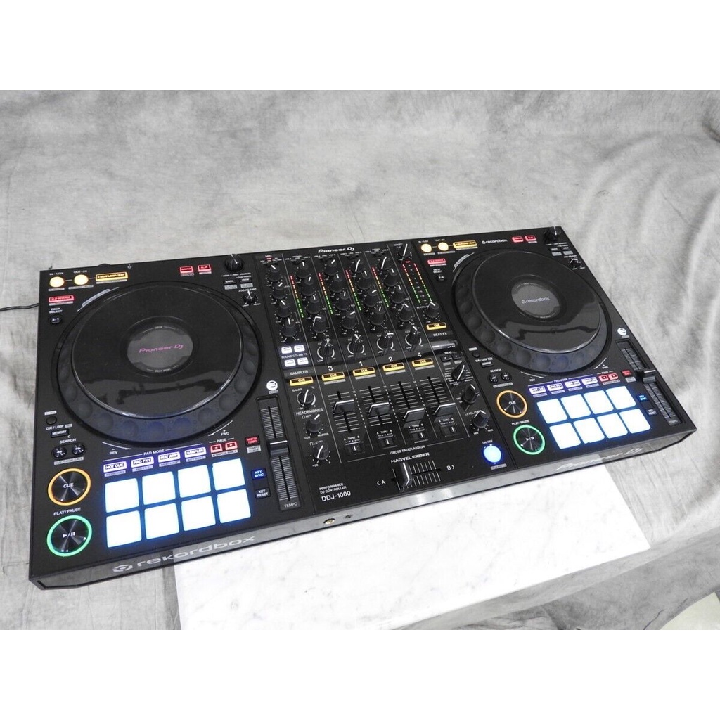 Controlador De DJ Profissional Pioneer DDJ Rekordbox Canais Canais DDJ JP Shopee