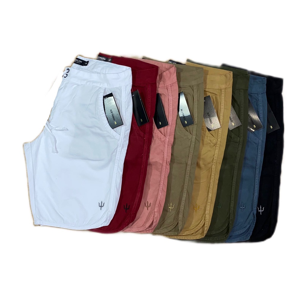 Bermuda Masculina Sarja Colorida Pronta Entrega PROMOÇÃO Envio Imediato