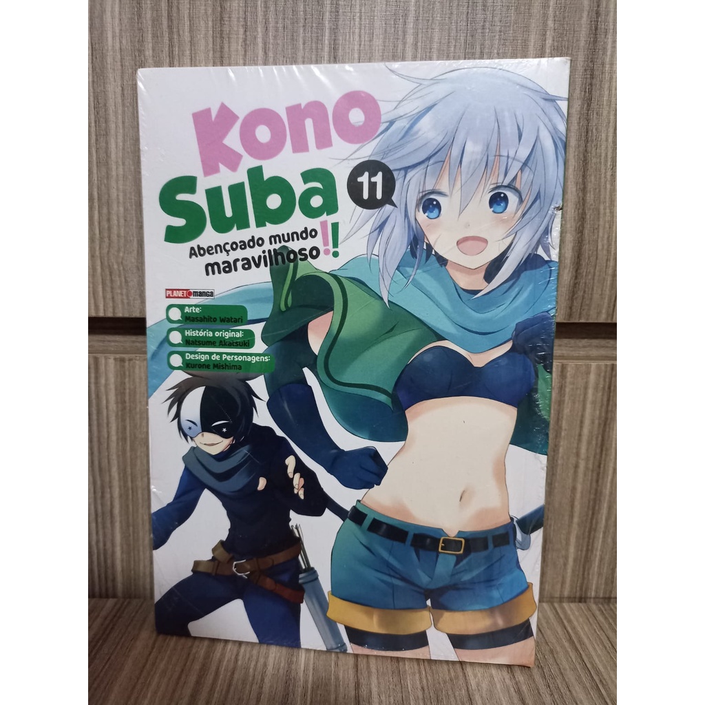 Mangá Konosuba Abençoado mundo maravilhoso!! Vol 11 - Kono Subarashii Sekai  ni Shukufuku o!