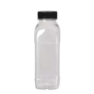 10 20 30 50 Garrafa Pet Plástica Tampa Com Lacre 200ml / 300 / 500ml Descartavel