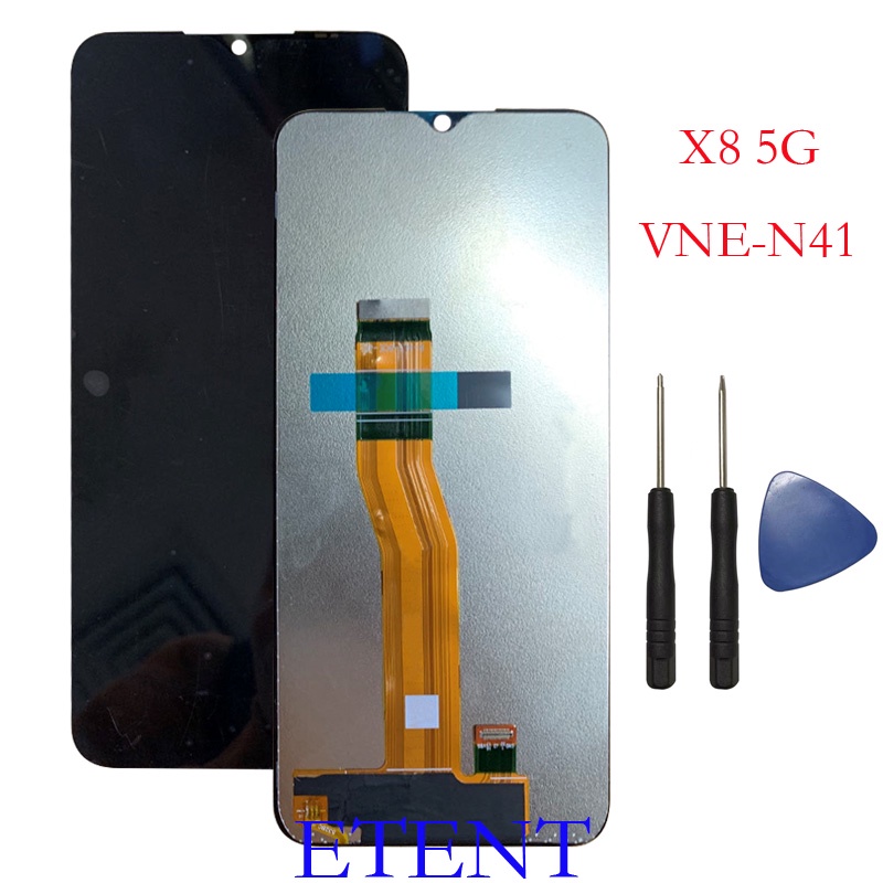 Tela Frontal Display LCD Touch Completo Compativel Honor X8 5G VNE-N41 X8 TFY-LX1 LX2 LX3