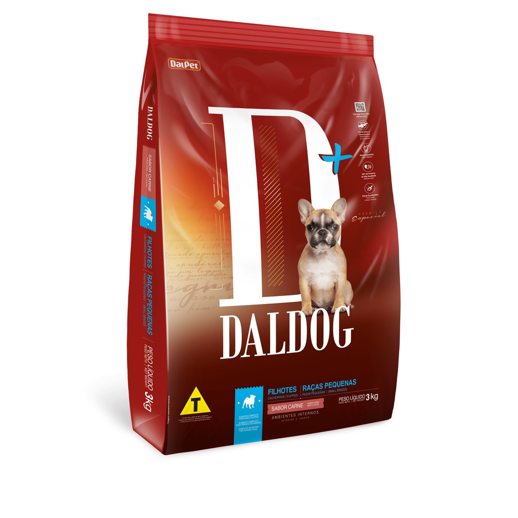Dal Dog Filhote R.P. Premium Especial 3Kg | Shopee Brasil