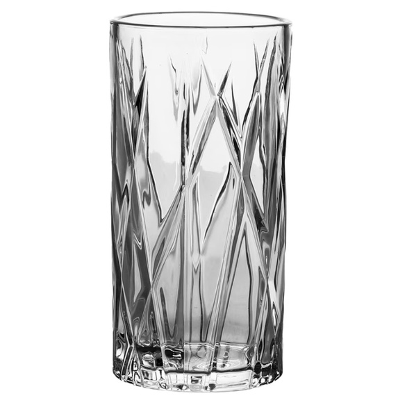 Jogo de 6 copos altos em vidro Forest Strauss 350ml A15cm - Gamma