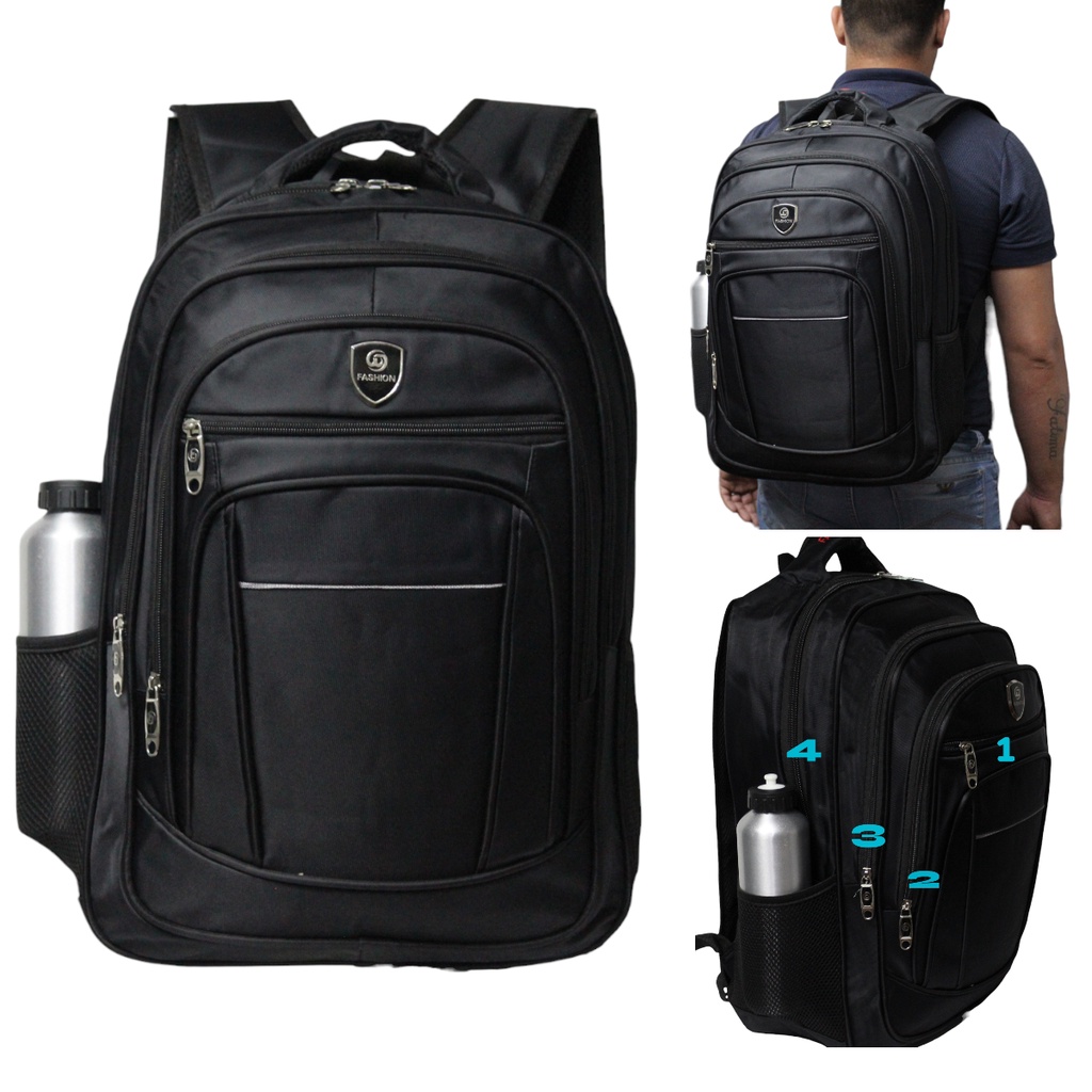 Mochila Masculina Reforçada Inpermeável Grande D viagem Motoboy