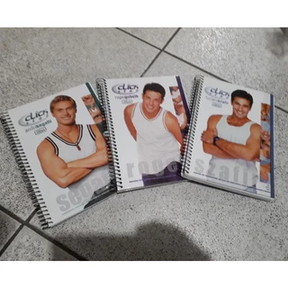 Coleção de cadernos antigos Click Tilibra anos 2000