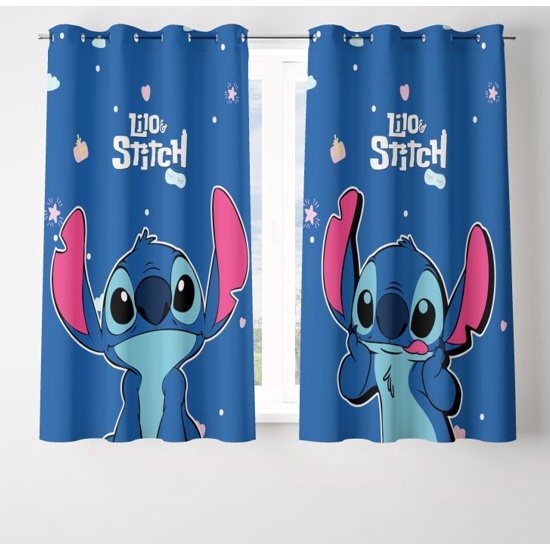 Cortina Decorativa Tema Lilo e Stitch Shopee Brasil