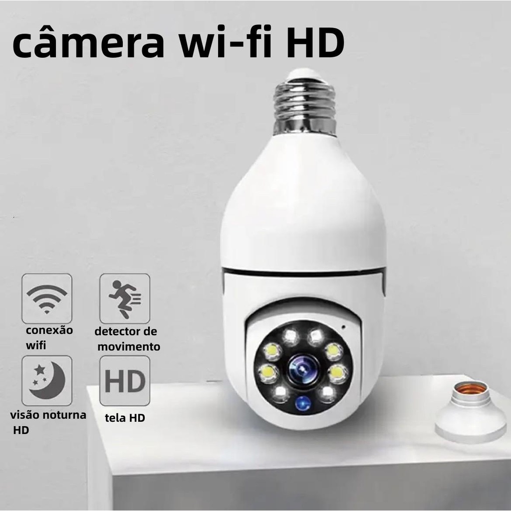 Câmera IP Wifi HD Bivolt JT-8177HJ