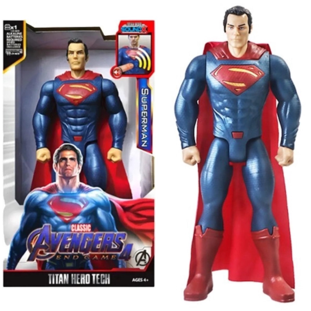FIGURINE SUPERMAN WITH capture net DC Comics Kenner 1996 EUR 12,00