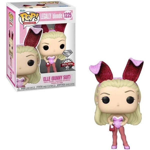 Funko Pop Legalmente Loira Legally Blonde Elle Bunny Suit 1225 Diamond ...