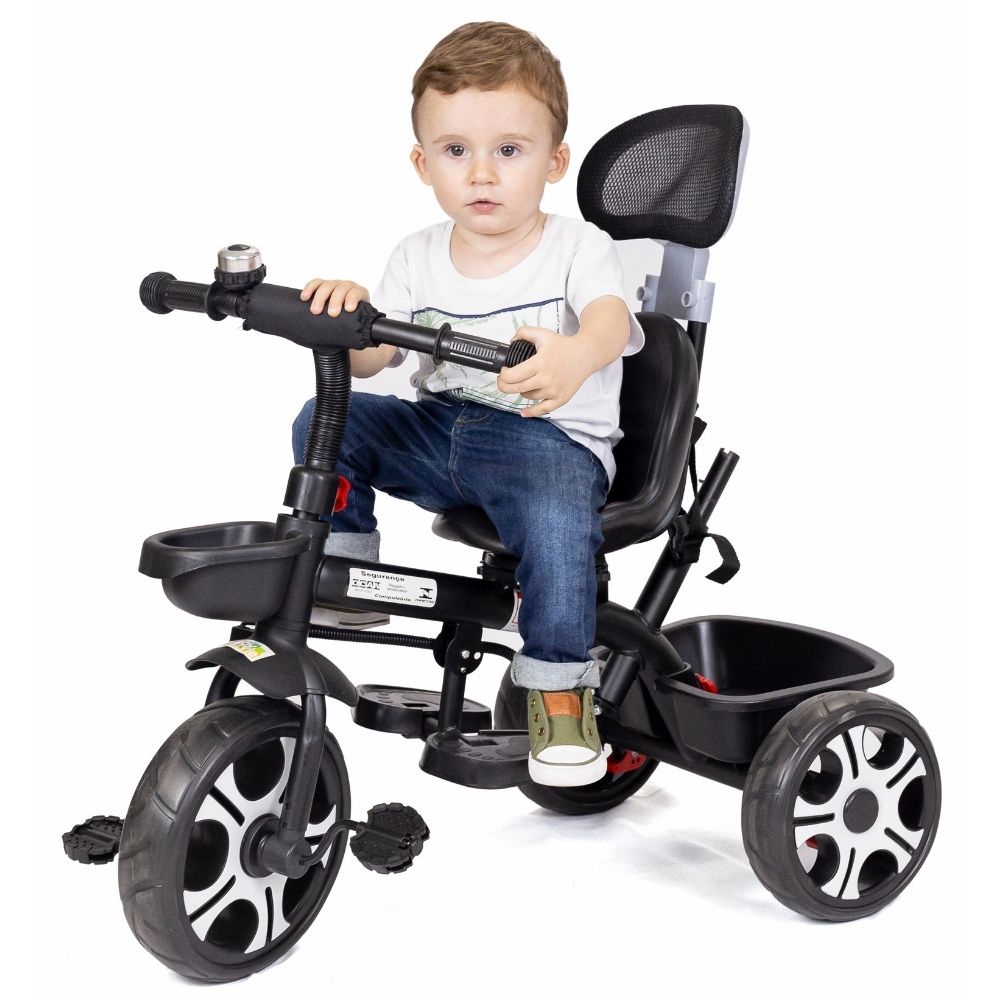 Carrinho de Passeio Bebe Triciclo com Haste Empurrador Zupa Ate 25 kg Shopee Brasil