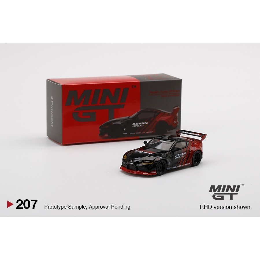 Mini GT MGT00207 207 Pandem Toyota GR Supra V1.0 Advan SEMA 2019 1