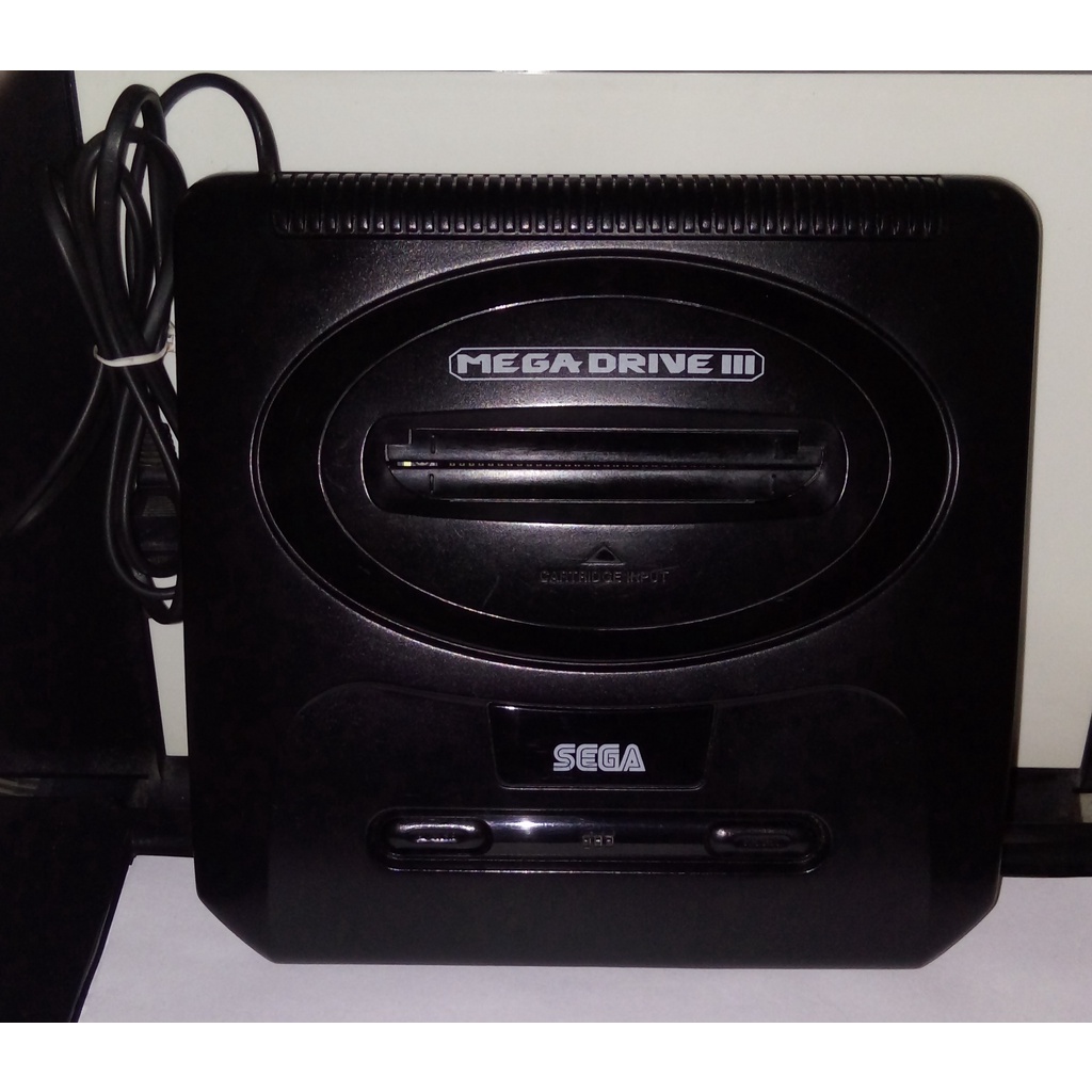 Console Sega Mega Drive 3 C/ Conector Para Sega Cd