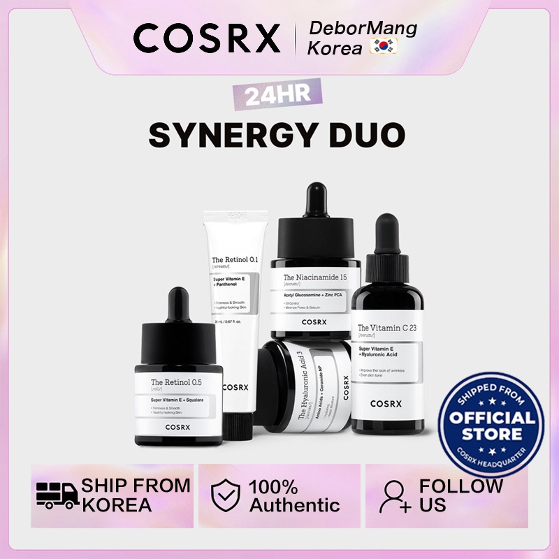 COSRX Essence and Moisturizer Collection The Retinol 0.1, Cream The ...