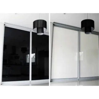 Vinil Adesivo Blackout Branco Com Verso Preto Película Autocolante Black Out Envelopamento Blockout Blecaute Bloqueia Luz Solar Janela de Vidro Porta