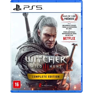 The Witcher 3 Complete Edition Ps5 Mídia Física Novo Lacrado Pronta Entrega