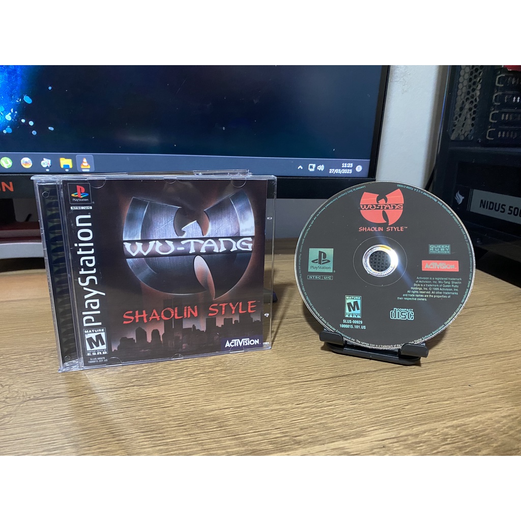 Wu-Tang Shaolin Style para PS1 | Shopee Brasil