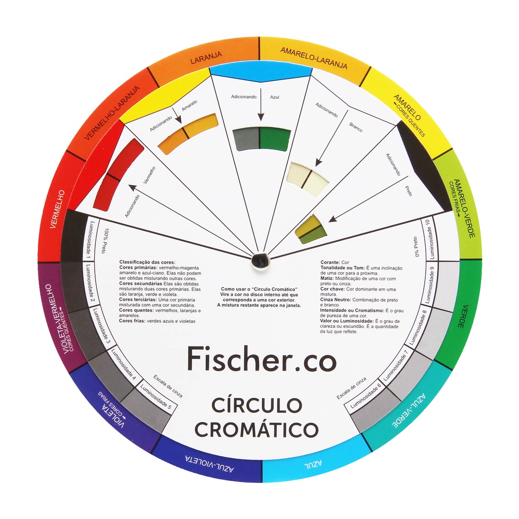 Círculo Cromático Fischer 13,3cm