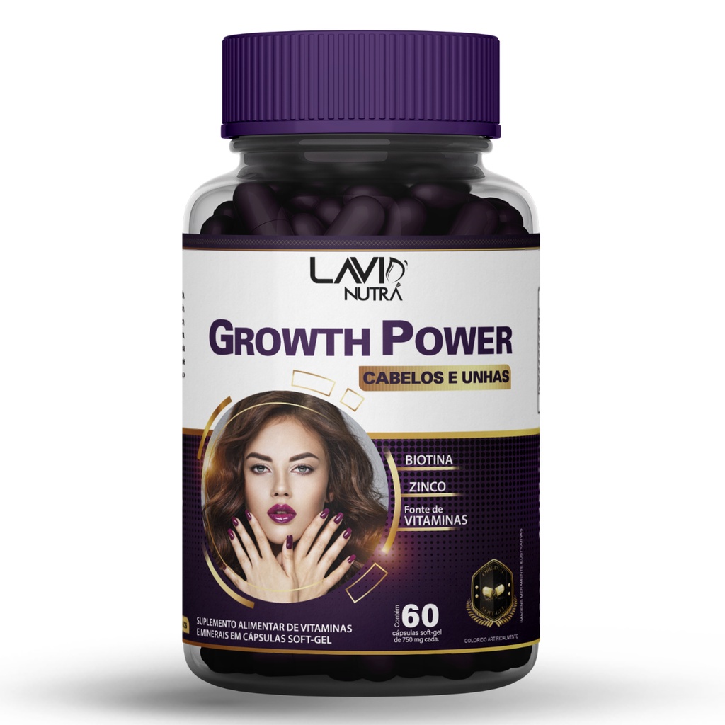 Vitamina para queda de Cabelos e unha 60caps | Shopee Brasil