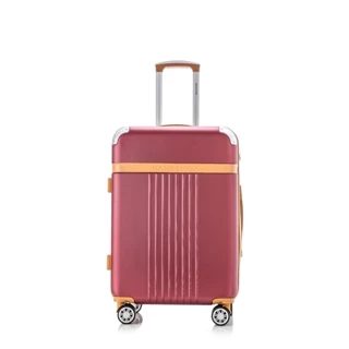 Mala de Viagem 23Kg Athena Tamanho Média M Abs Zíper Expansivo Rodas 360 Santino - ABGV182M