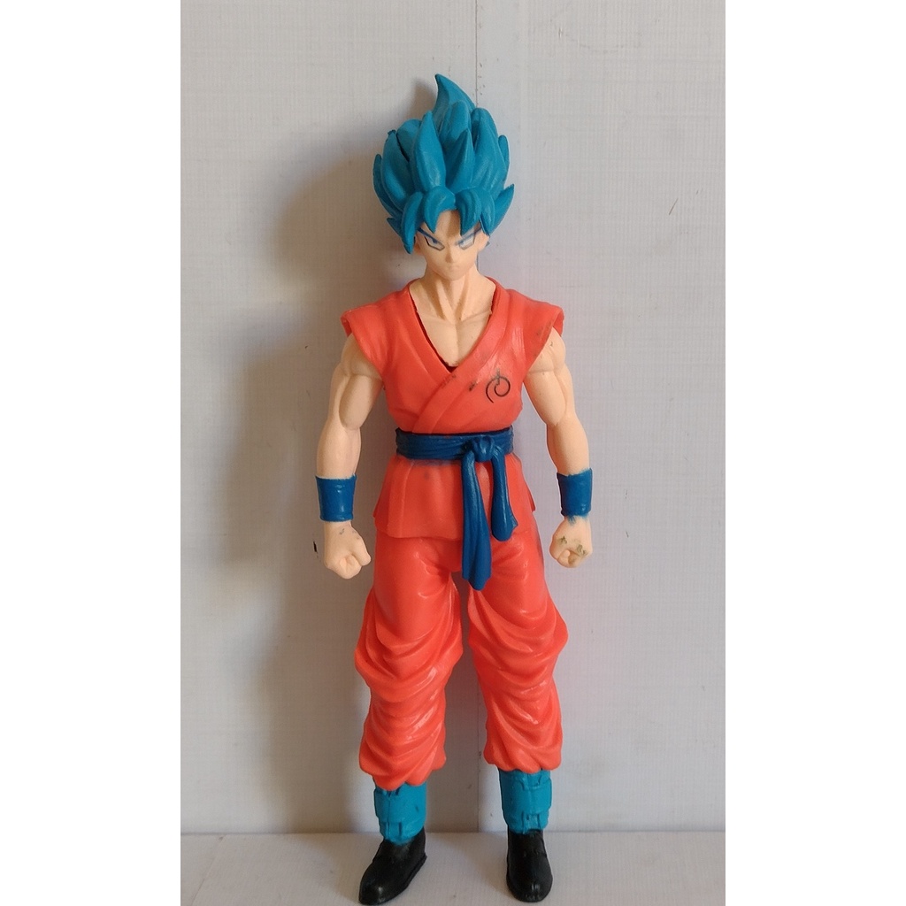 Boneco Dragon Ball Z Goku Super Saiyajin Deus Action Figure