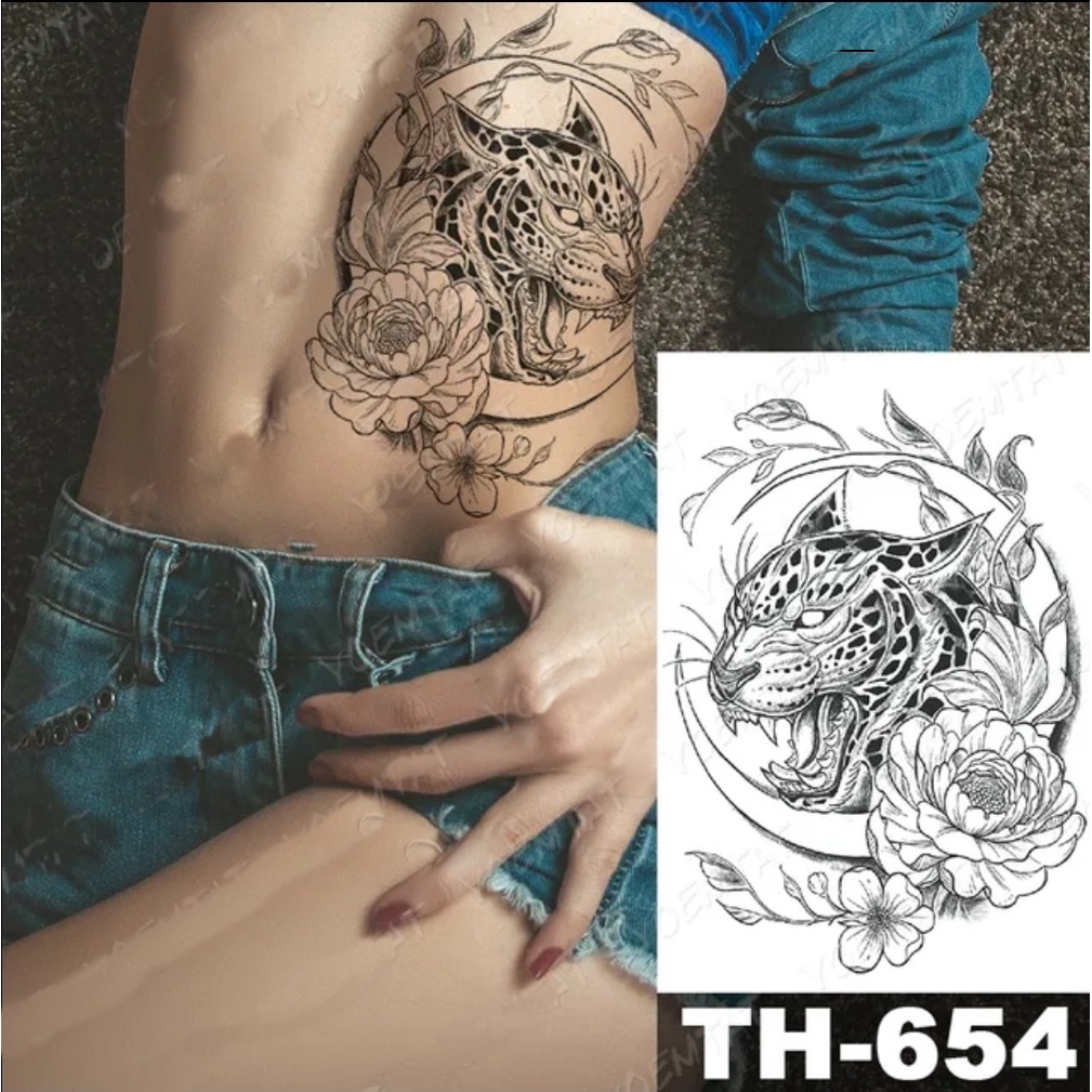 Tatuagem Temporária Íntima SEXY Depilação - Tatuagens Temporárias