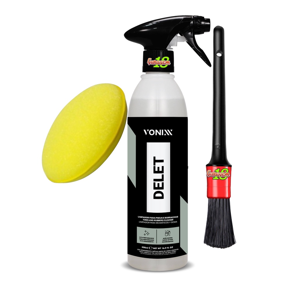 DELET 500ML VONIXX + APLICADOR + PINCEL