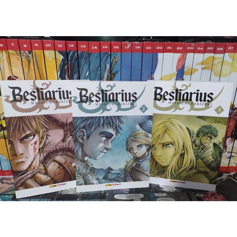 Manga Bestiarius - Panini - Vários Volumes(1 ao 7) - Avulsos - Pronta Entrega