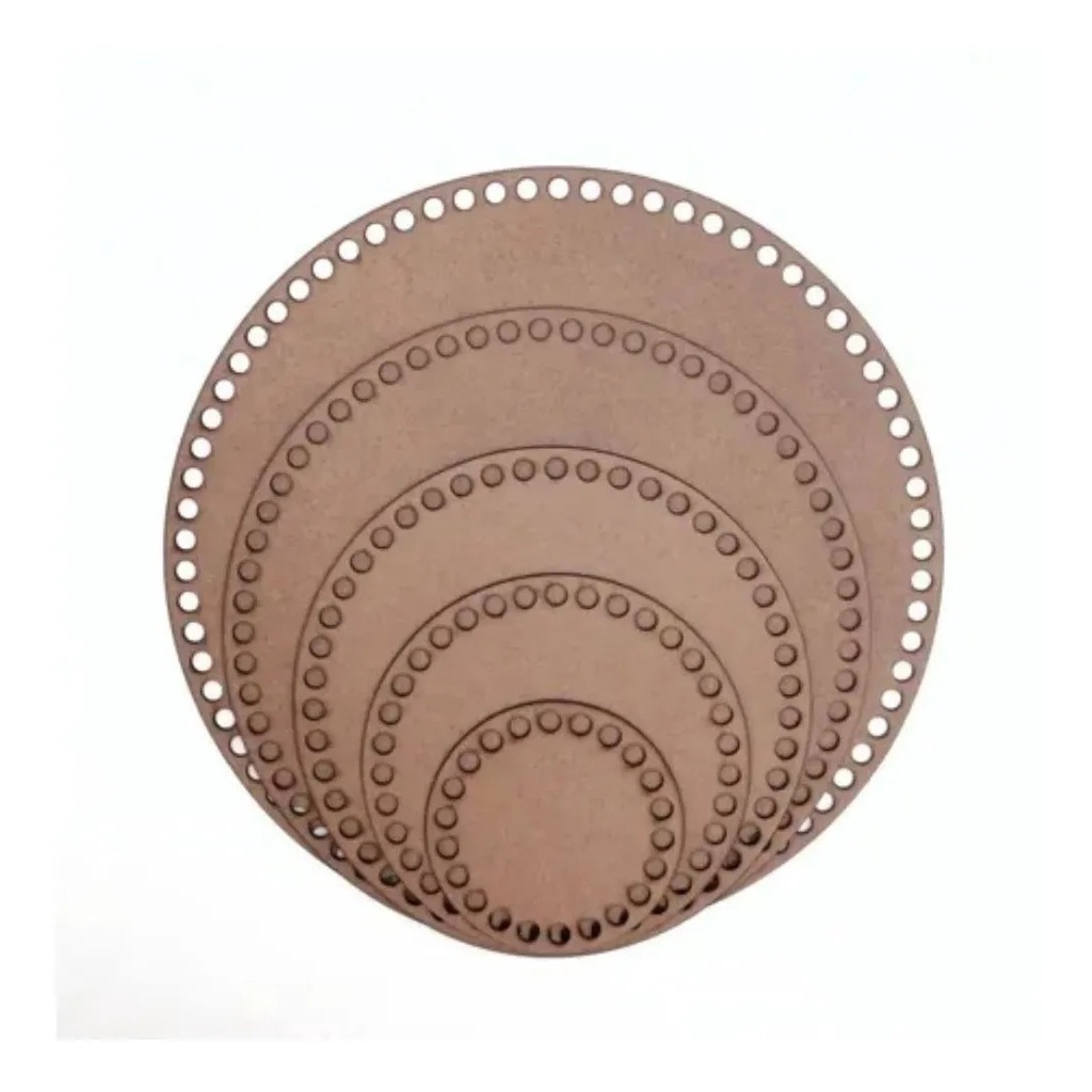 Bases em MDF Redonda para Cestos e Bandejas | Shopee Brasil