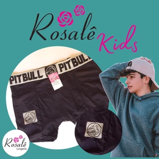Kit com 4 Cueca Box Infanto Juvenil Microfibra com forro 100% algodão