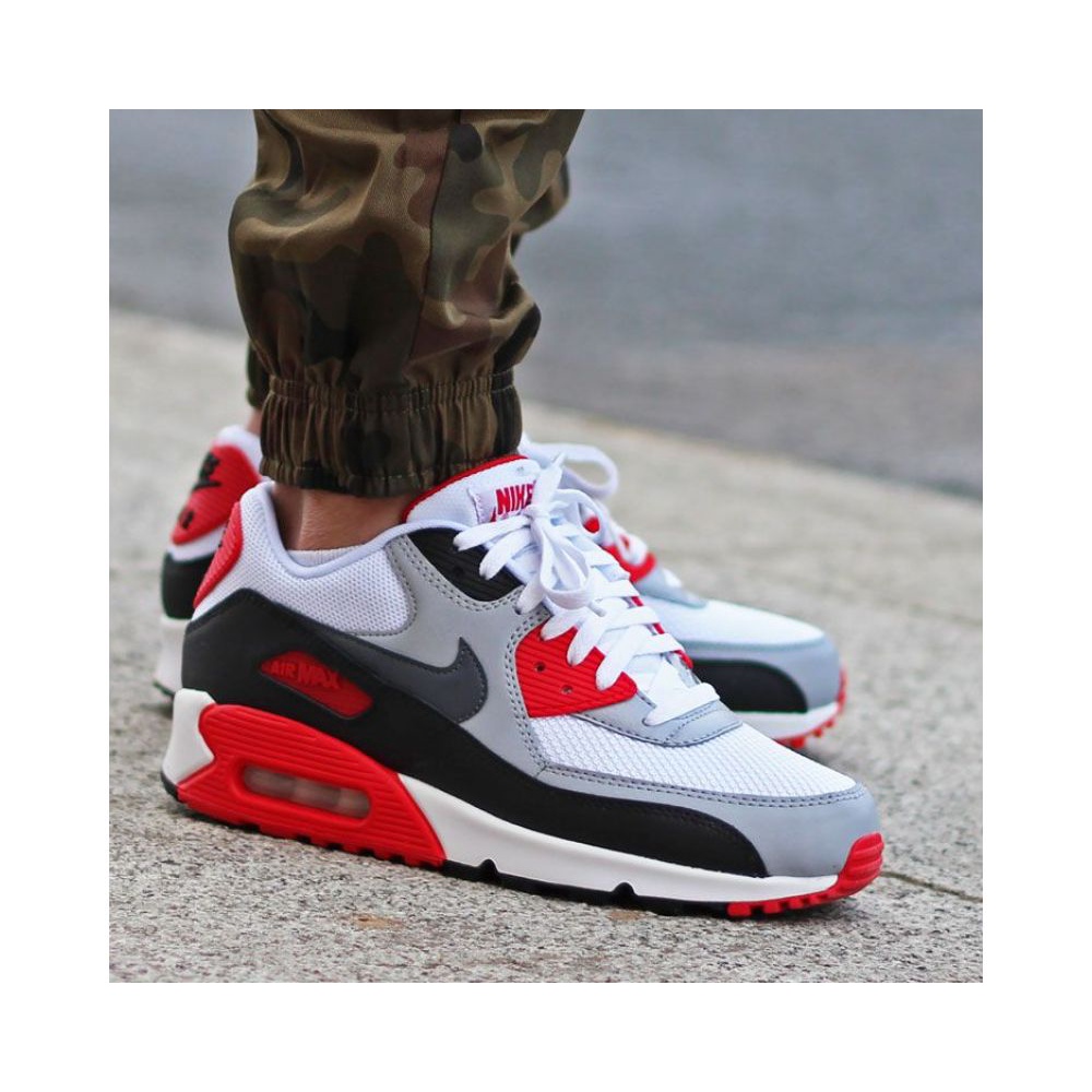 Air max 90 masculino hot sale vermelho