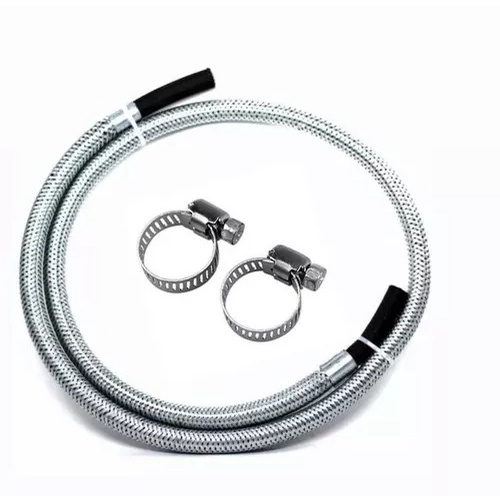 Mangueira Flexível Aço Fogão/cooktop + 2 Abraçadeiras
