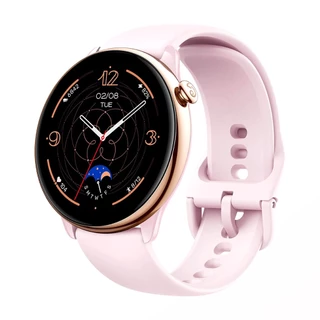 Relogio Amazfit Gtr Mini A2174 Misty Pink Tela 1.28'' Hd Amoled Novo