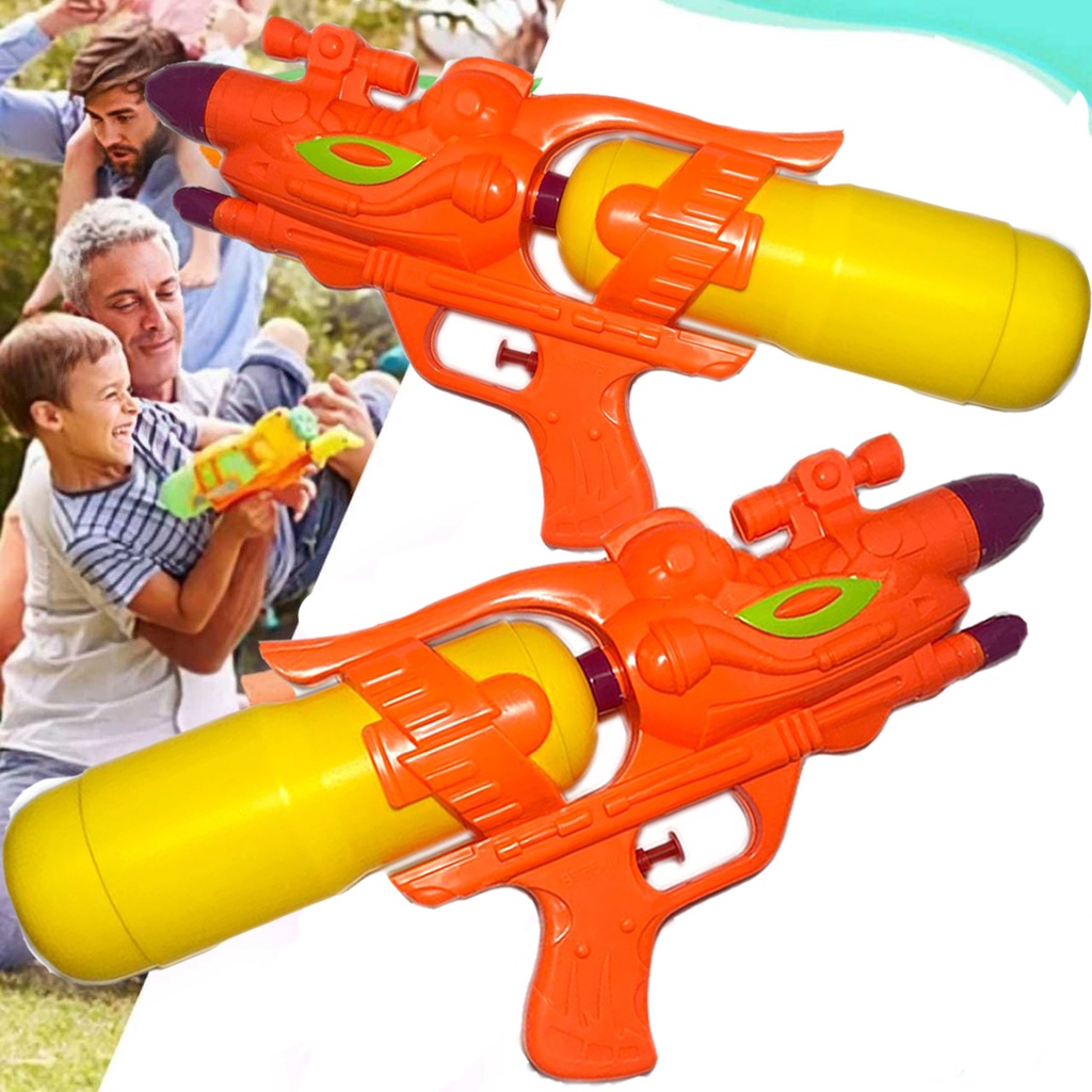 2 Pistola de Agua Arminha Lança Agua Brinquedo Infantil Grande
