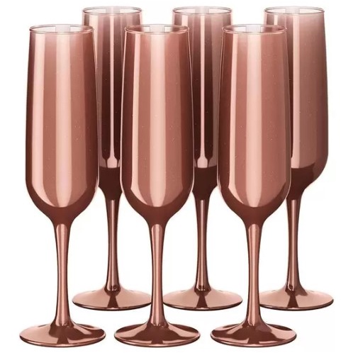 Non Breakable Wine Glass Gift Set - Rose Gold – StallionBarware