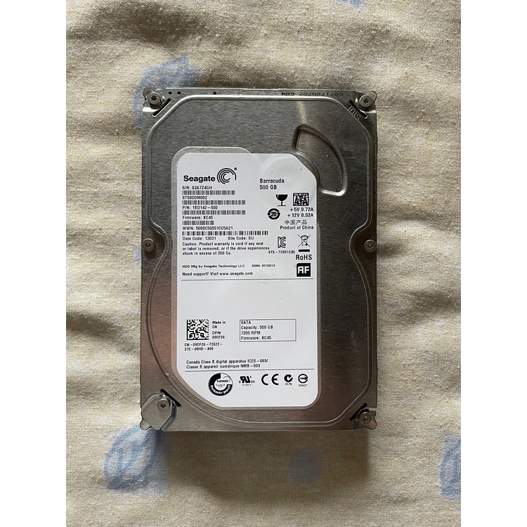 HD Seagate Barracuda - 500gb - ST500DM002 | Shopee Brasil