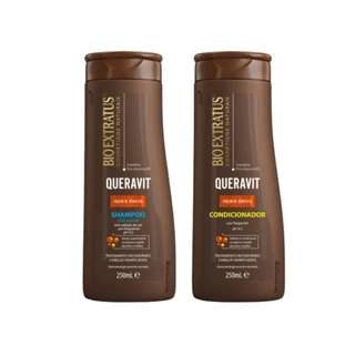 Shampoo Hidratante e Condicionador Queravit Bio Extratus - 250mL