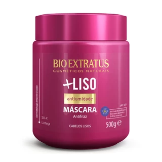 Máscara +Liso Bio Extratus - 500g Cabelo Liso