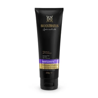 Máscara Matizante Violeta Bio Extratus - 250g Hidratação Desamareladora