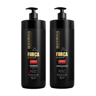 Kit Shampoo e Condicionador Força com Pimenta Bio Extratus - 1L Crescimento