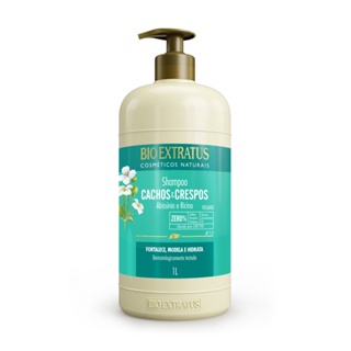 Shampoo Cachos e Crespos Bio Extratus - 1L Cabelo Cacheado