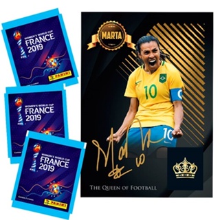 Cards Special Panini Pelé and Marta - The King and The Queen of Football