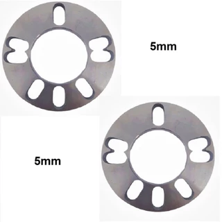Par Espaçador Roda Universal 4 E 5 Furos (5mm) Até 5x120