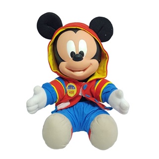 Brinquedo Boneco Mickey Mouse Em Pelúcia 30cm