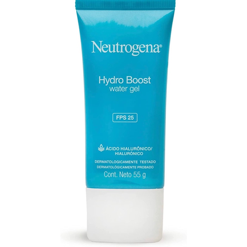 Neutrogena Hidratante Facial Hydro Boost Water Gel Fps 25 55g Shopee Brasil