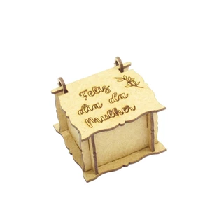 10 Mini Caixinha Feliz Dia Da Mulher em Mdf Lembrancinhas em Oferta na Shopee
