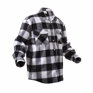 Camisa Flanelada Manga Longa em Xadrez Masculina