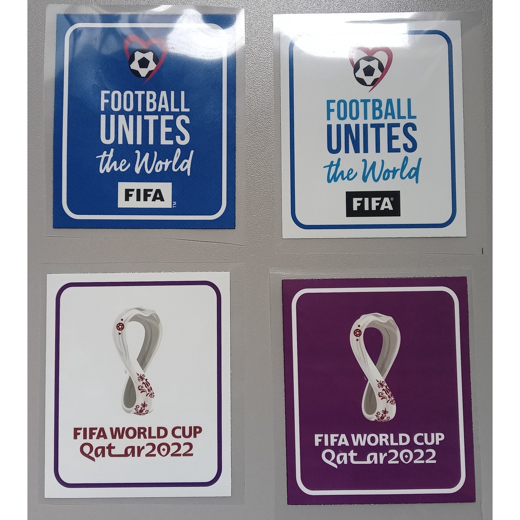 Kit Patch Copa do Mundo 2022 Qatar FIFA Football Unites The World Shopee Brasil
