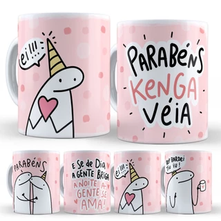 Caneca Amiga Personalizada Amigas Engraçada Para Sempre Aniversário Flork Vaca Amizade Porcelana