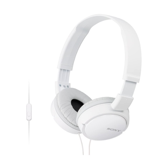 Headphone Sony MDR-ZX110 – Dobrável com fio (Branco)